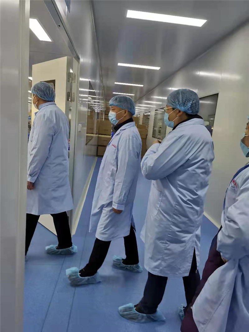 熱烈歡迎懷寧縣招商局蒞臨國林醫(yī)療視察指導